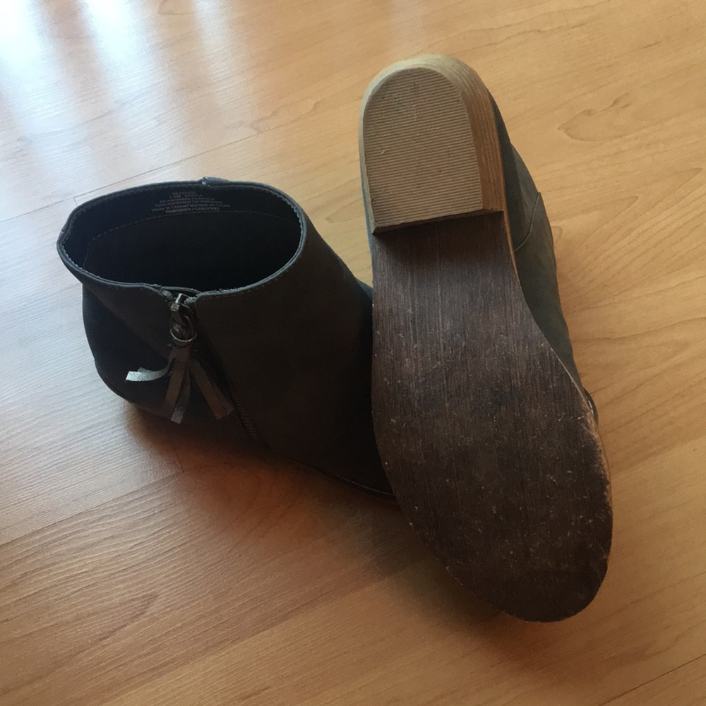 Gray Booties - Picture 4 of 5
